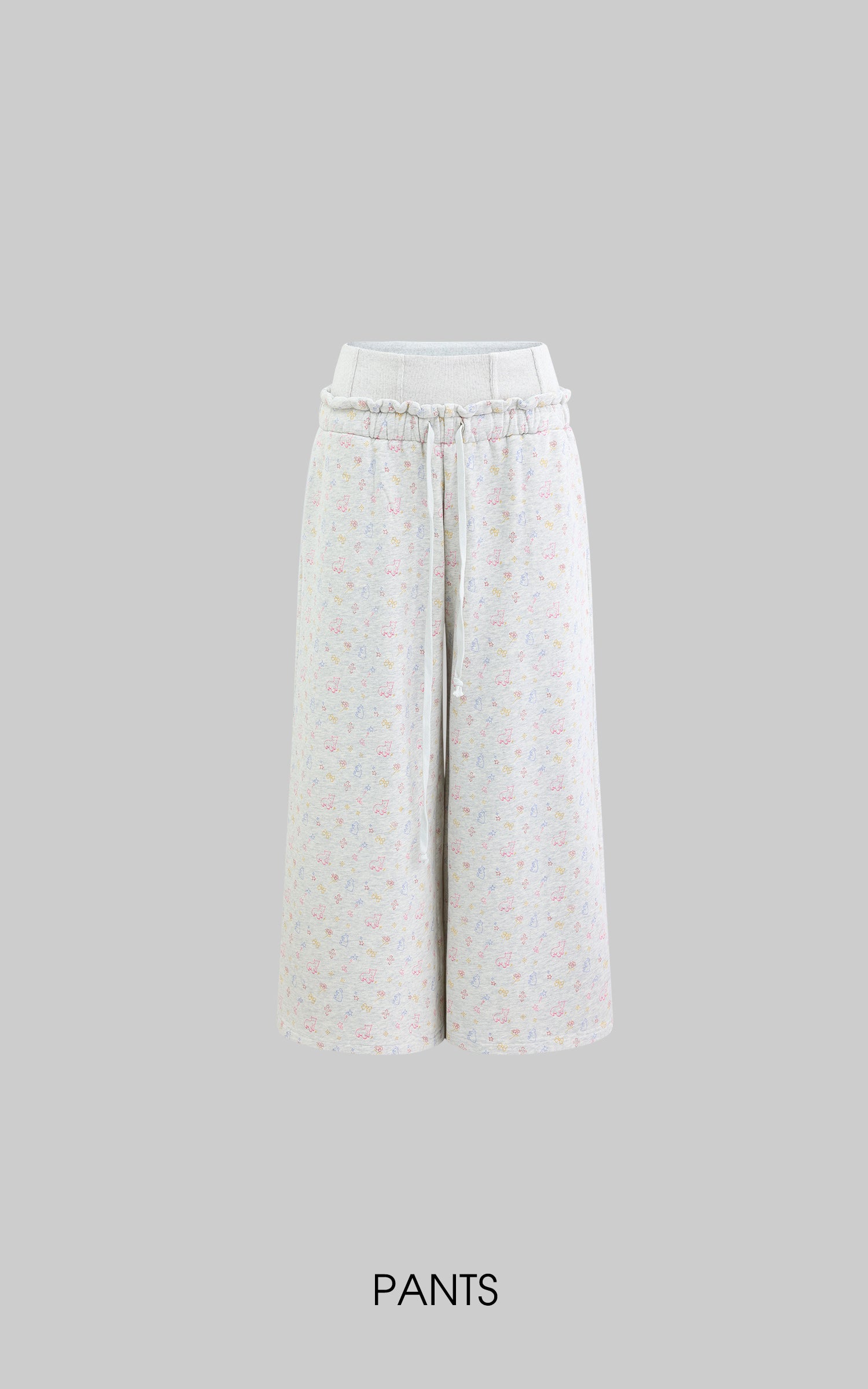 Rase le Sol Hoodie and Wide-Leg Pants Set - PINKPARKS