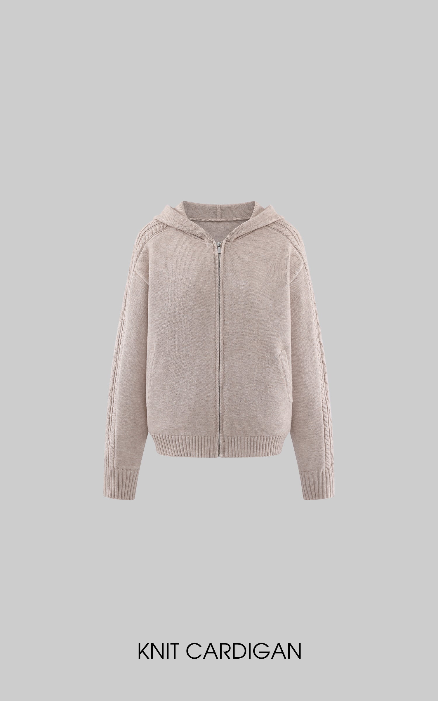 WARDEN EDGE ニットカーディガンタンクとワイドレッグパンツセット