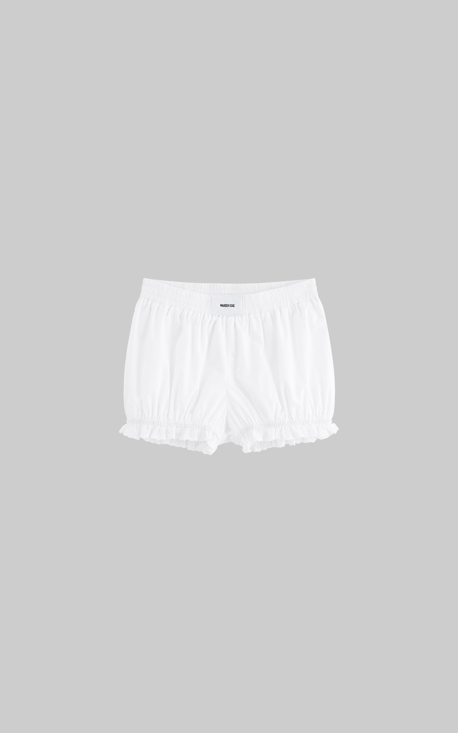 WARDEN EDGE White Bloom Shorts - PINKPARKS