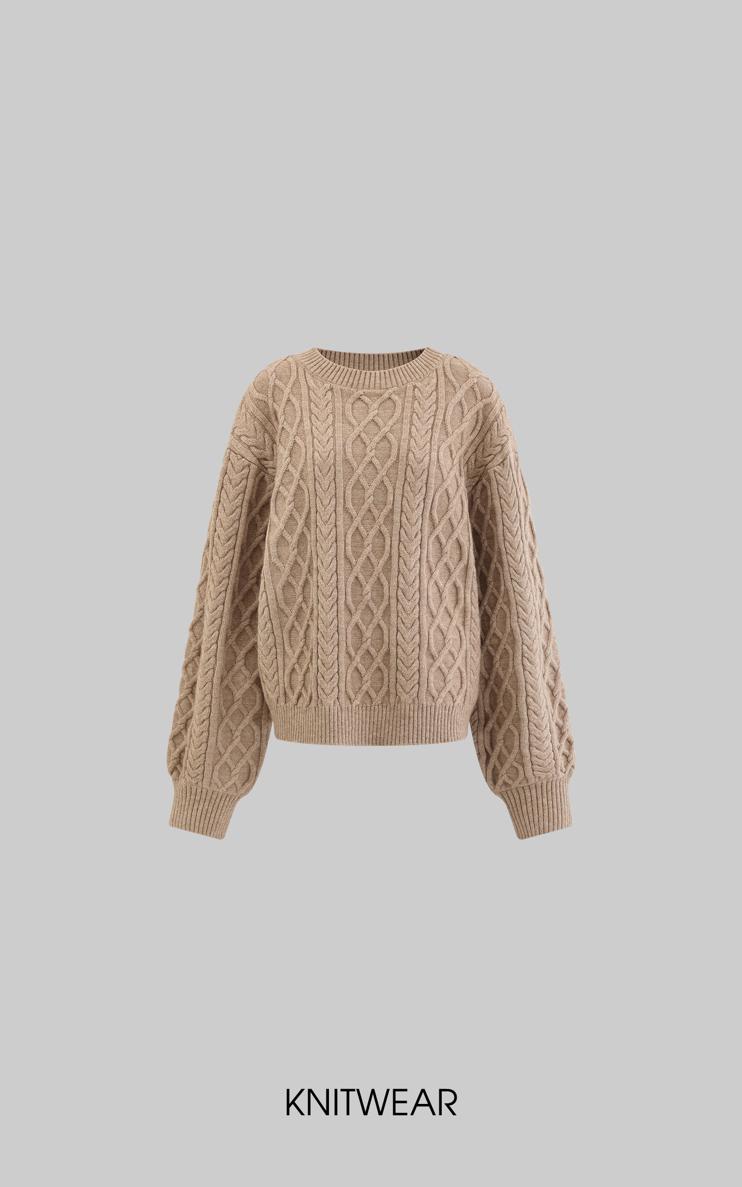 WARDEN EDGE Oversized Knitwear Set with Scar - PINKPARKS