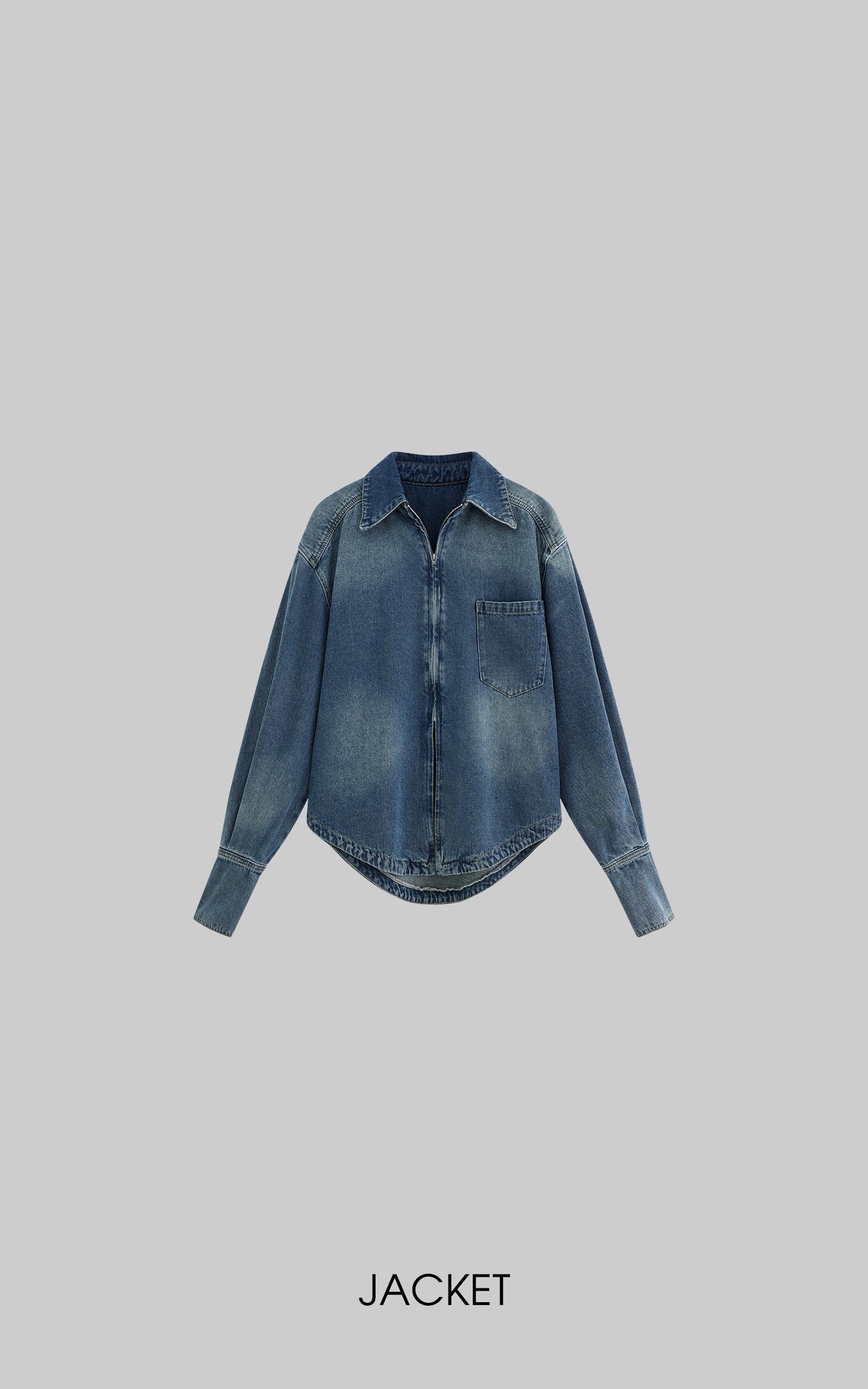 WARDEN EDGE Denim Layered Set – Jacket, Shorts & Tank - PINKPARKS