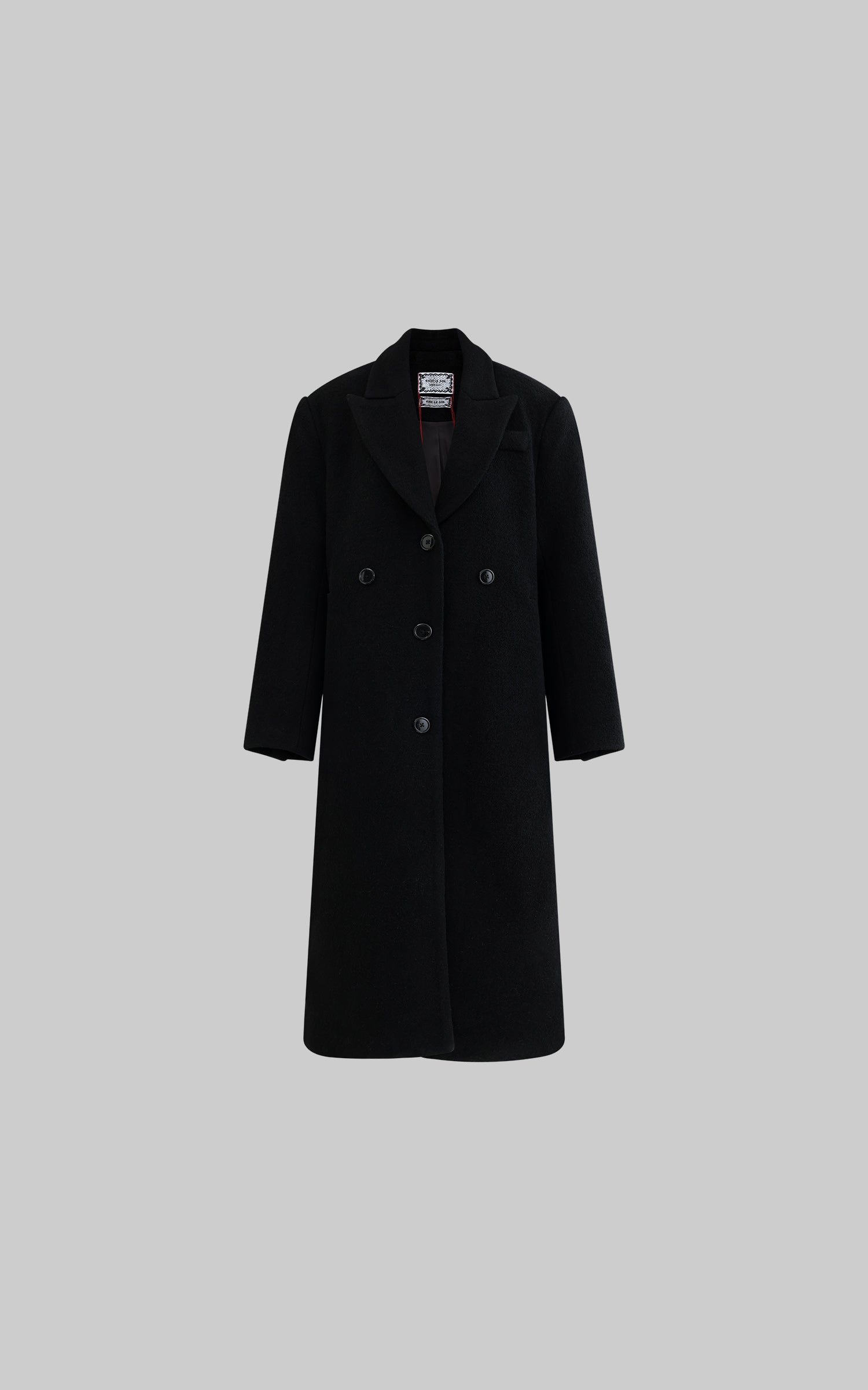 Rase le sol Classic Wool Long Coat - PINKPARKS