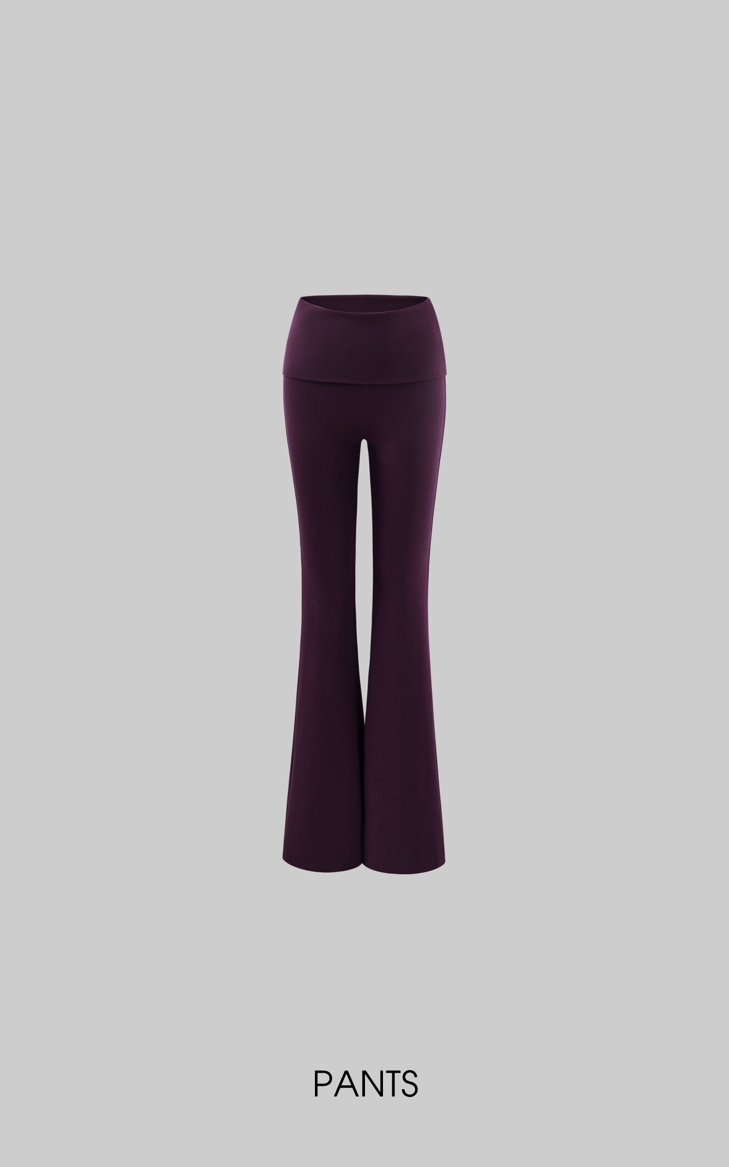 ROVENTE ディープVオープンバックドレープTシャツ＆フレアパンツセット