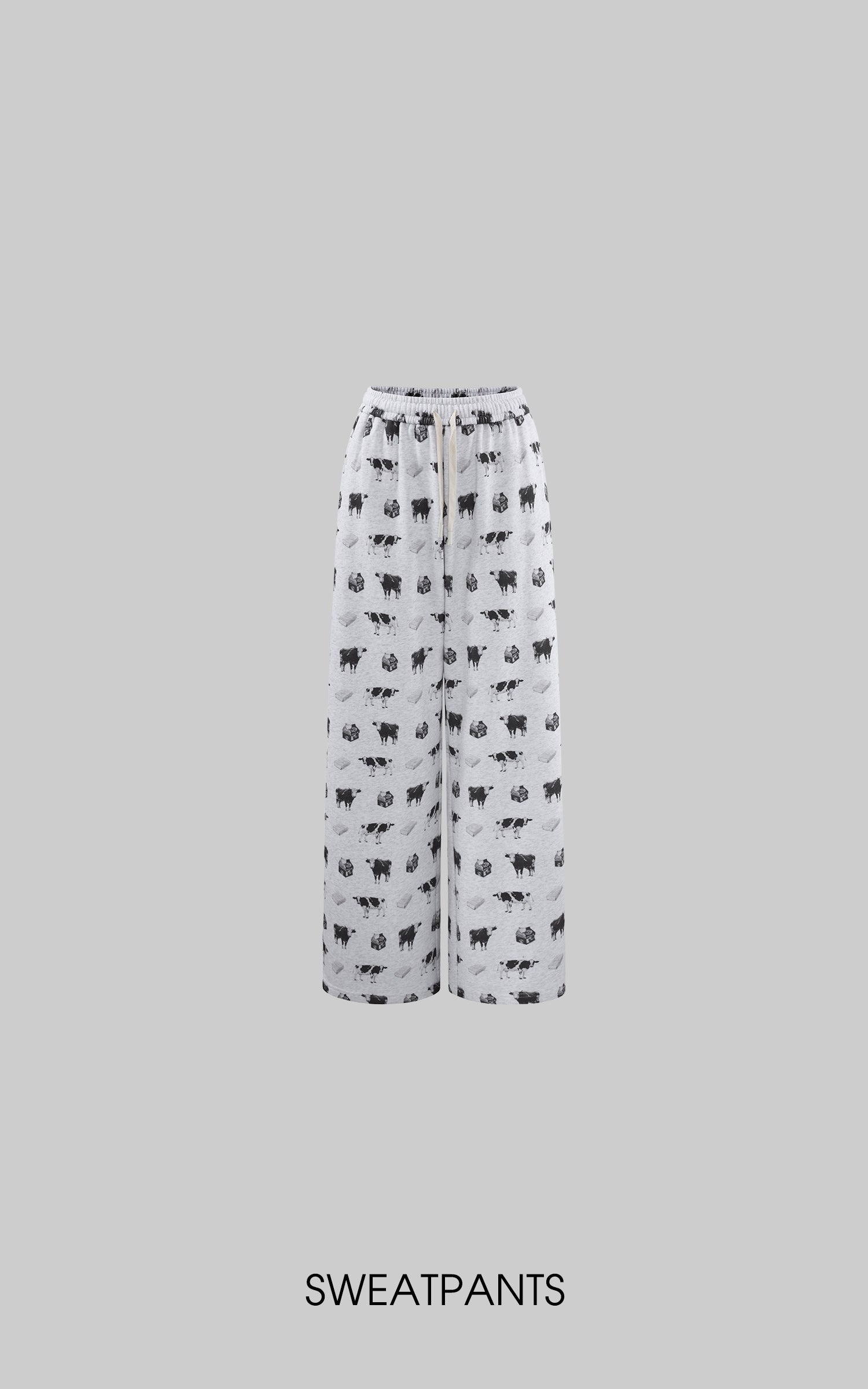 WARDEN EDGE オールオーバープリントフード付きスウェットシャツとワイドレッグスウェットパンツセット