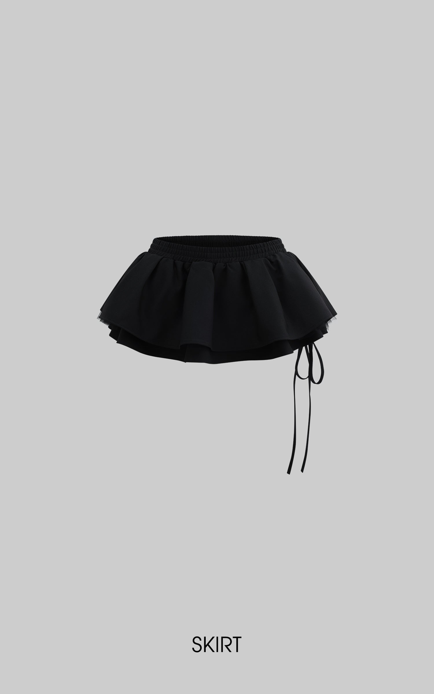 WARDEN EDGE Black Pleated Mini Skirt - PINKPARKS