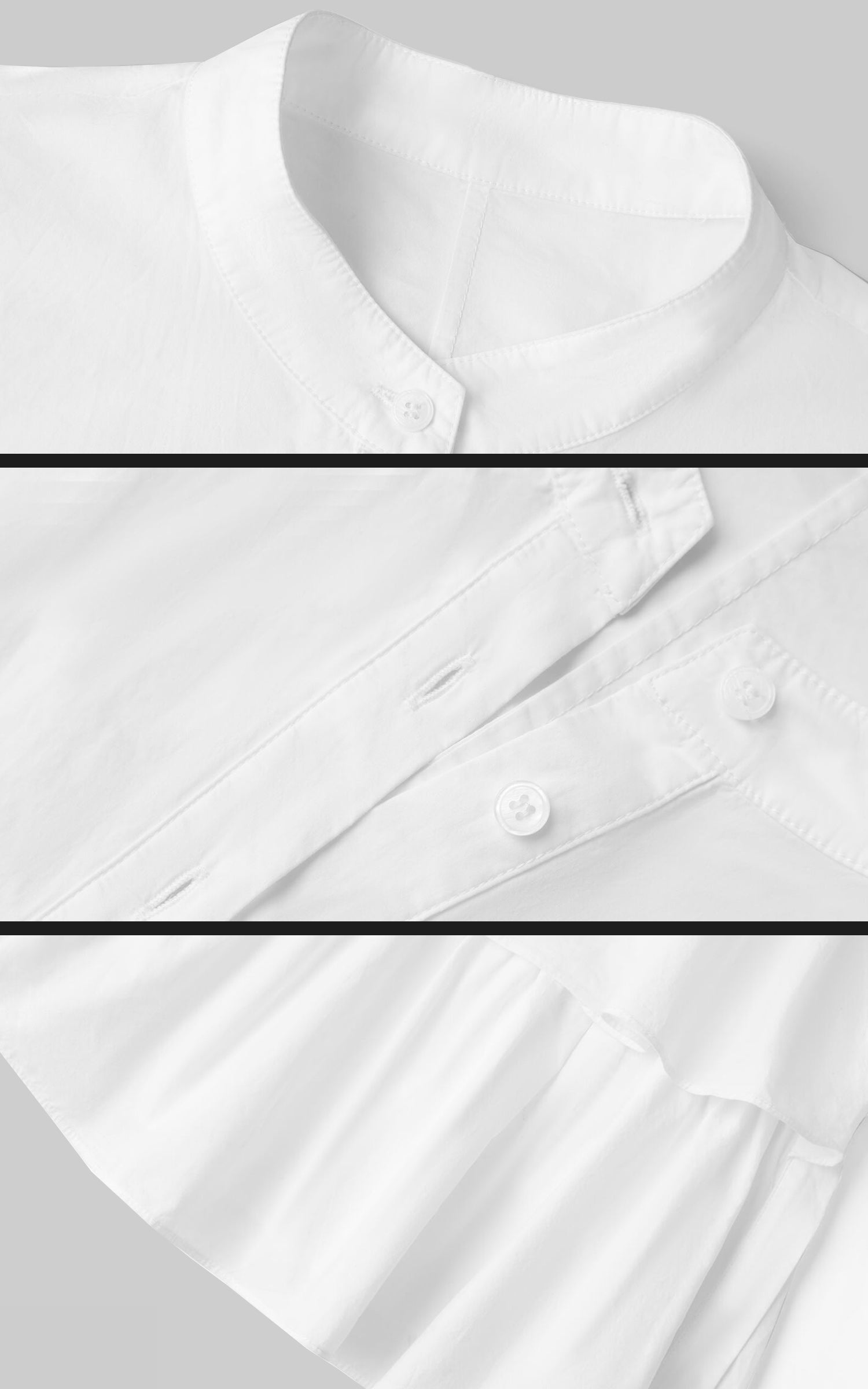 Rase le sol Slip Dress with Layered Shirt Dress - PINKPARKS