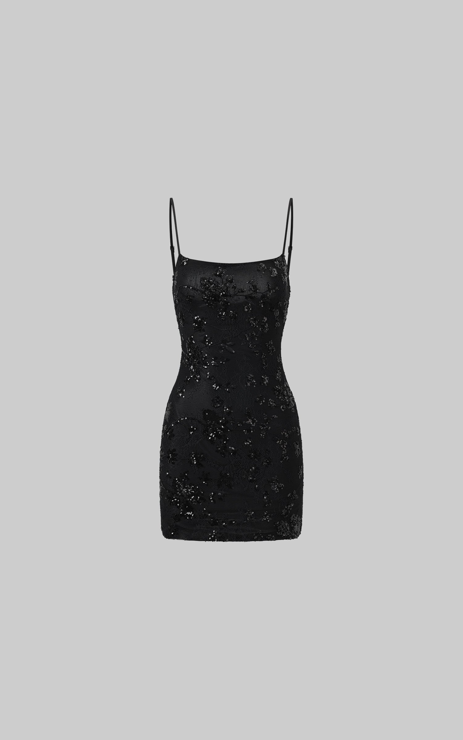 ROVENTE Midnight Glimmer Sequin Dress - PINKPARKS