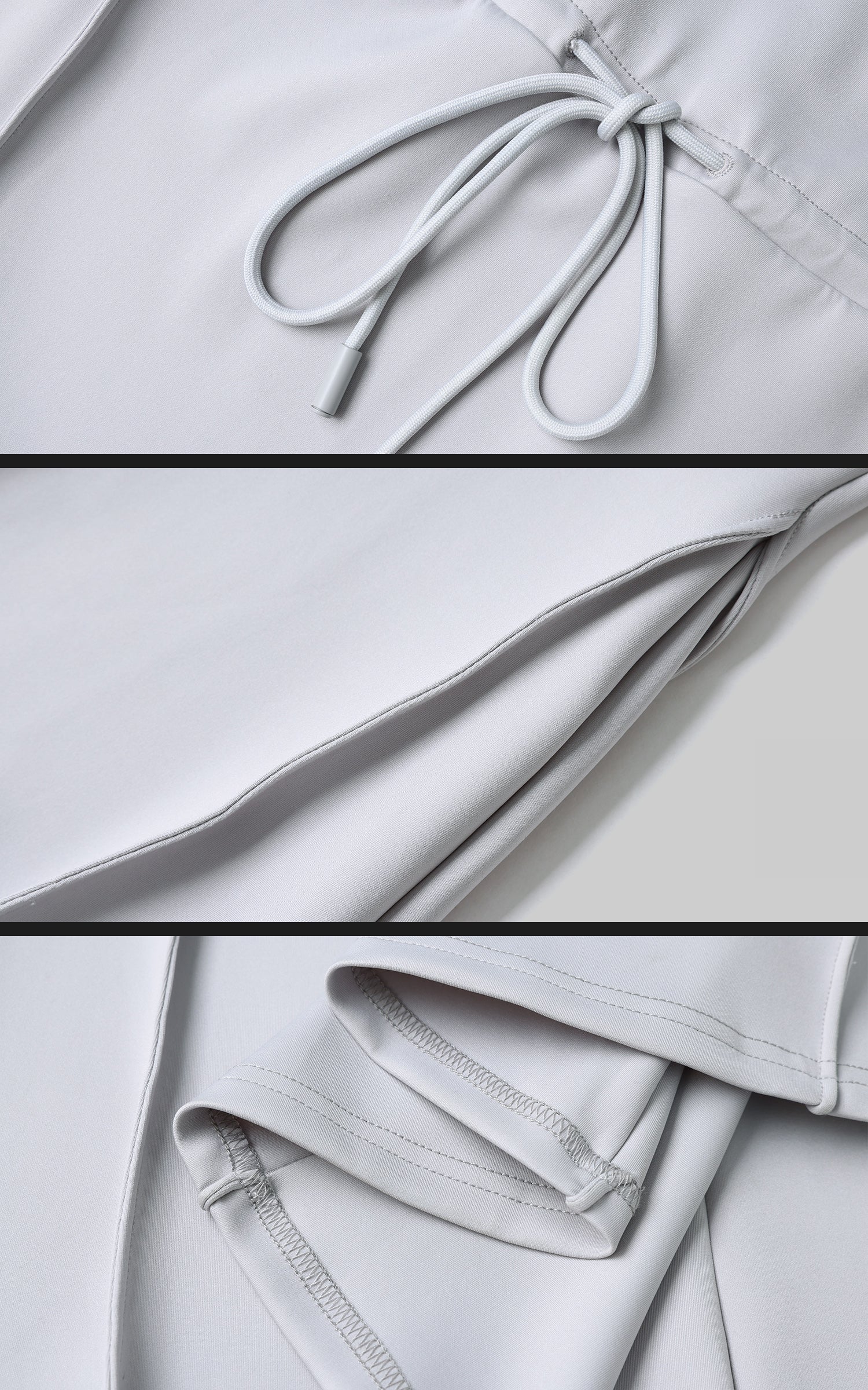 Rase le sol Hooded Cardigan, Tank Top and Fishtail Skirt Set - PINKPARKS