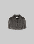IAMXIAA Faux Fur Cropped Jacket