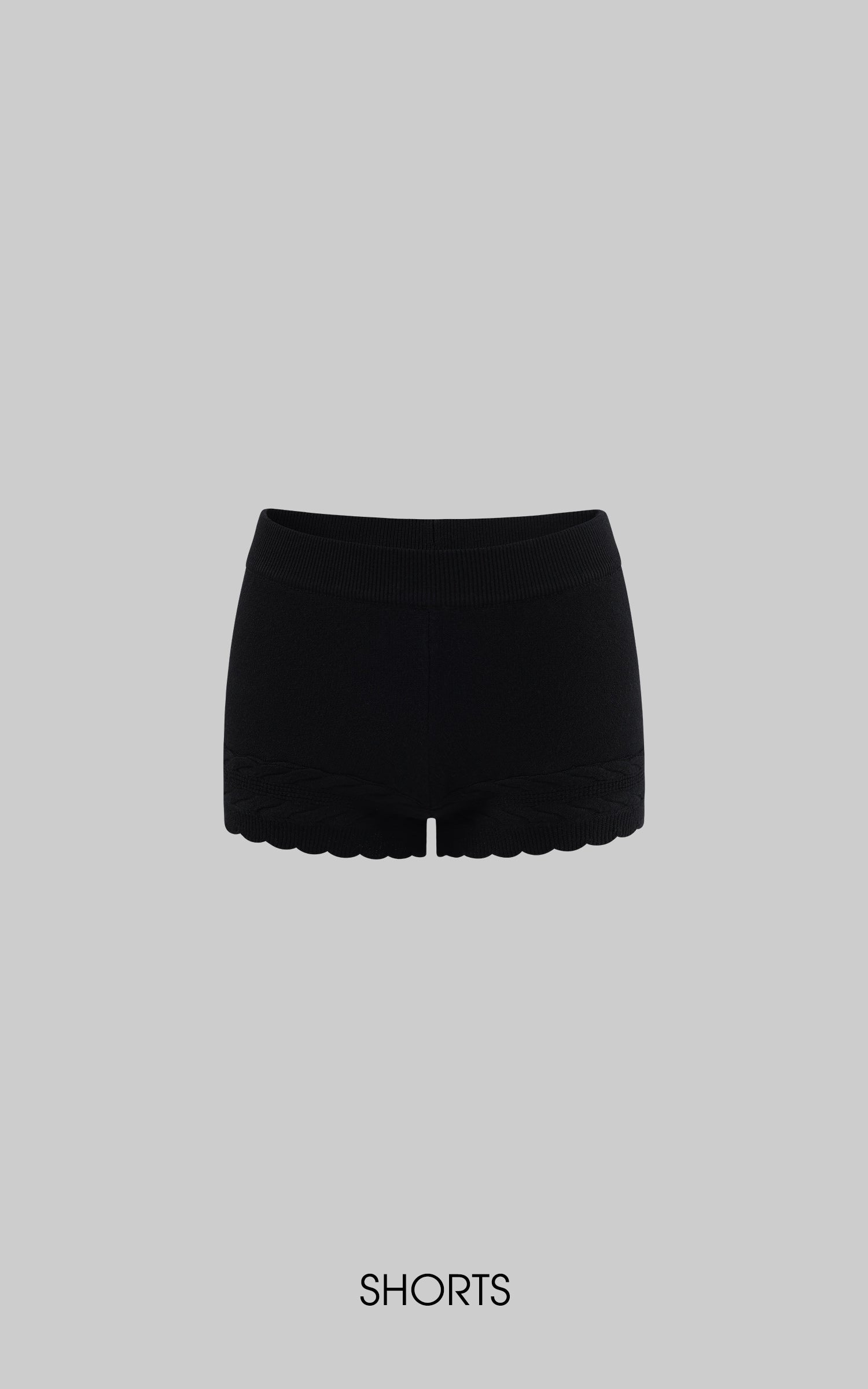 ROVENTE Knit Cardigan &amp; Shorts Set