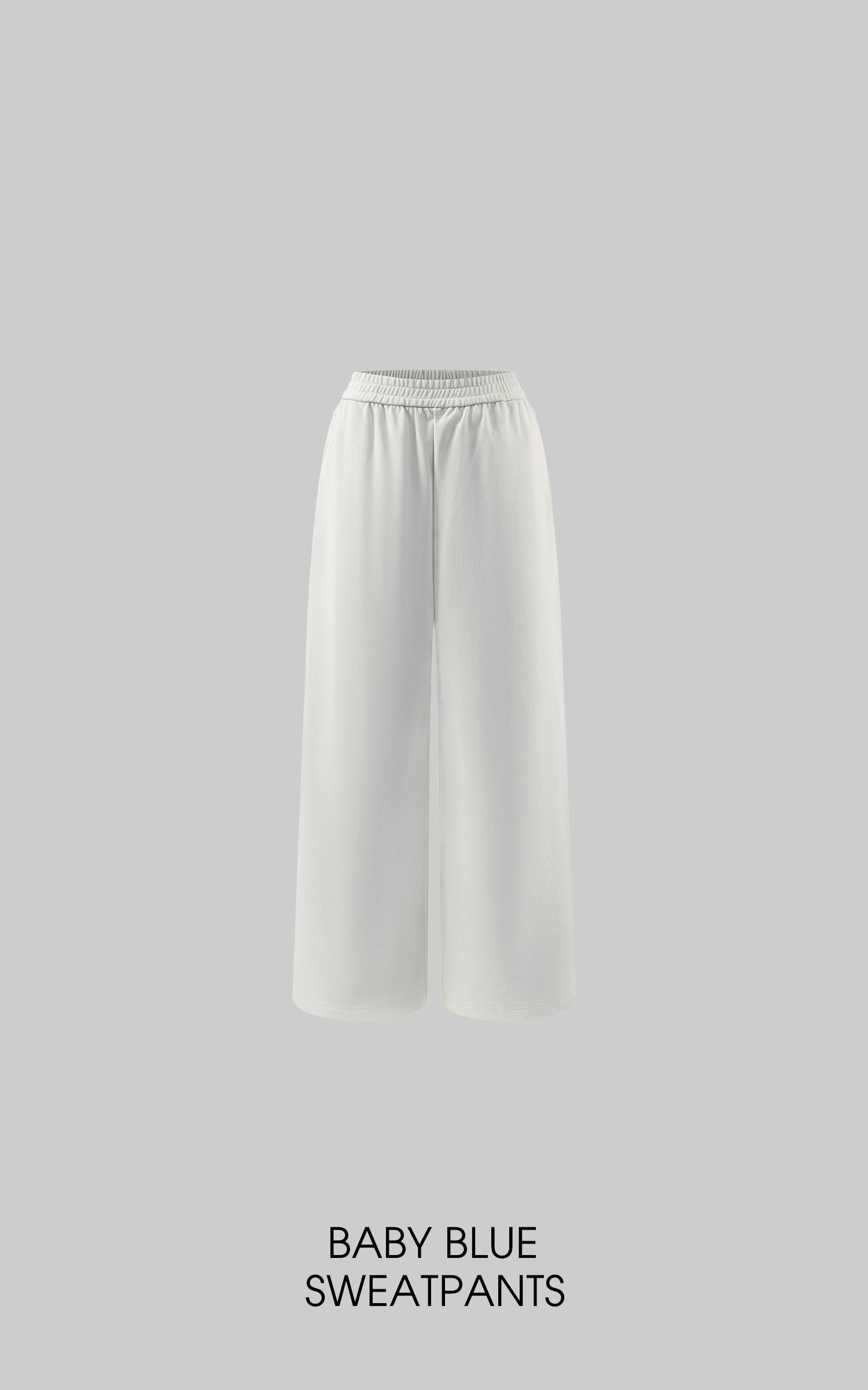 Rase le sol バニーイヤーフーディーとワイドレッグスウェットパンツセット