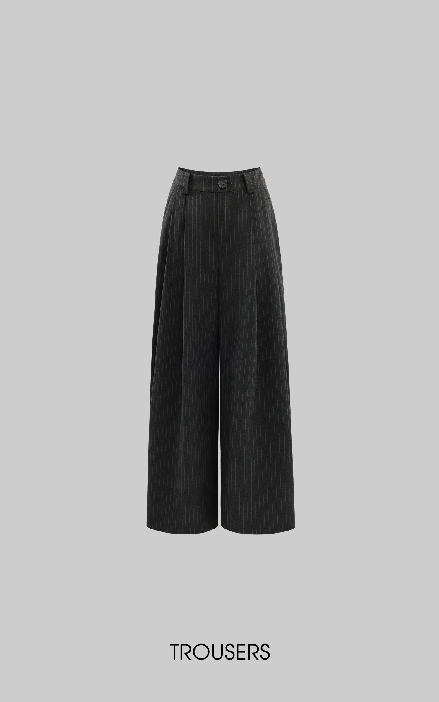 WARDEN EDGE ピンストライプスーツセット（ブレザーシャツ＆ワイドパンツ）