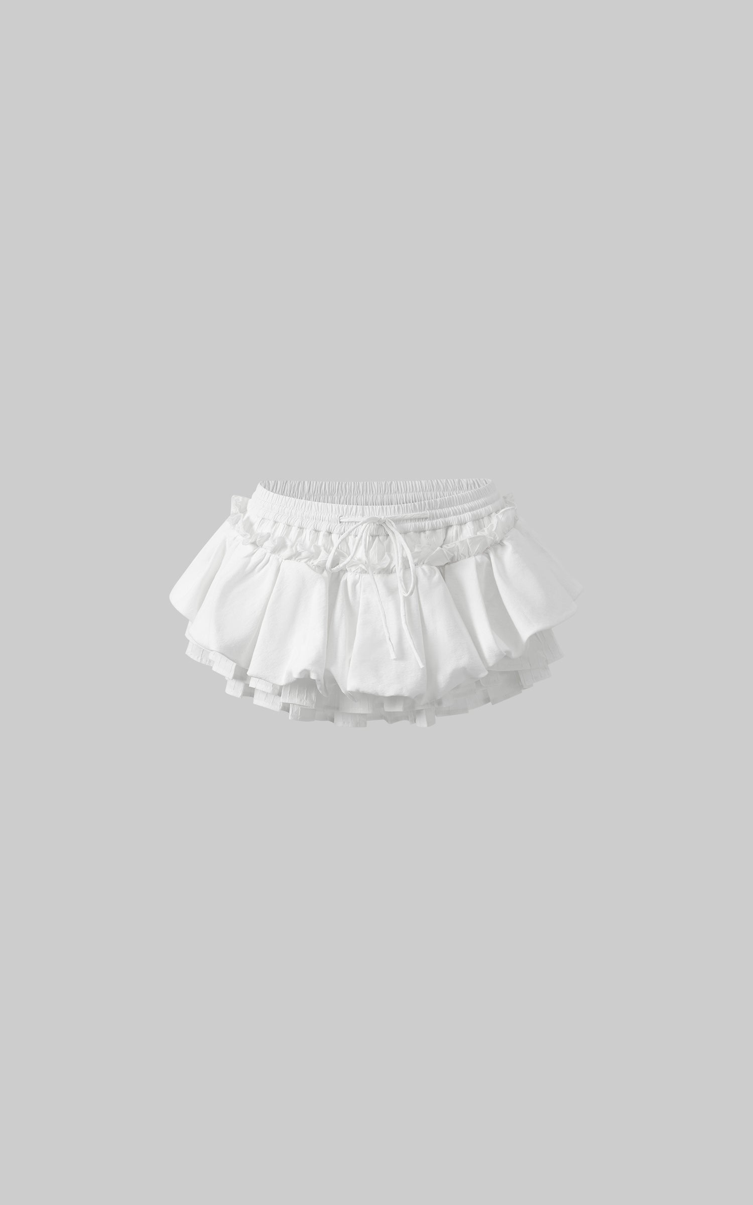 Rase le sol Layered Ruffle Mini Skirt - PINKPARKS