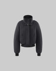 WARDEN EDGE Wool High-Neck Buckle Bomber