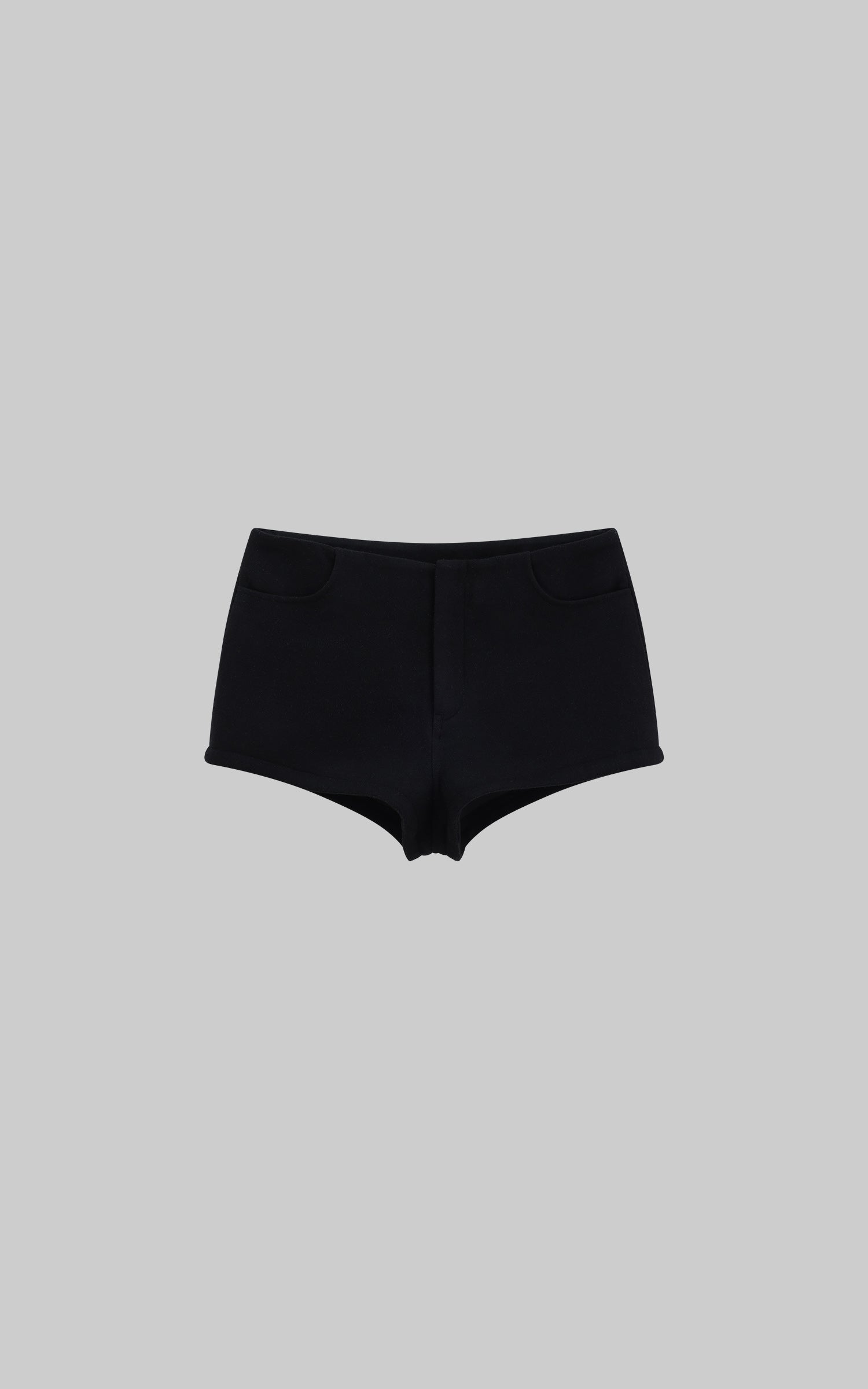 WARDEN EDGE Black High-Waist Utility Shorts - PINKPARKS