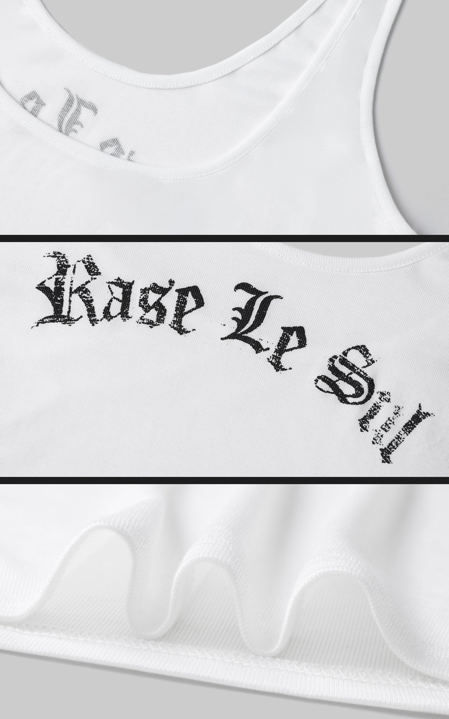 Rase le sol Tank Top + Hooded Capelet + Shorts Three-Piece Set - PINKPARKS