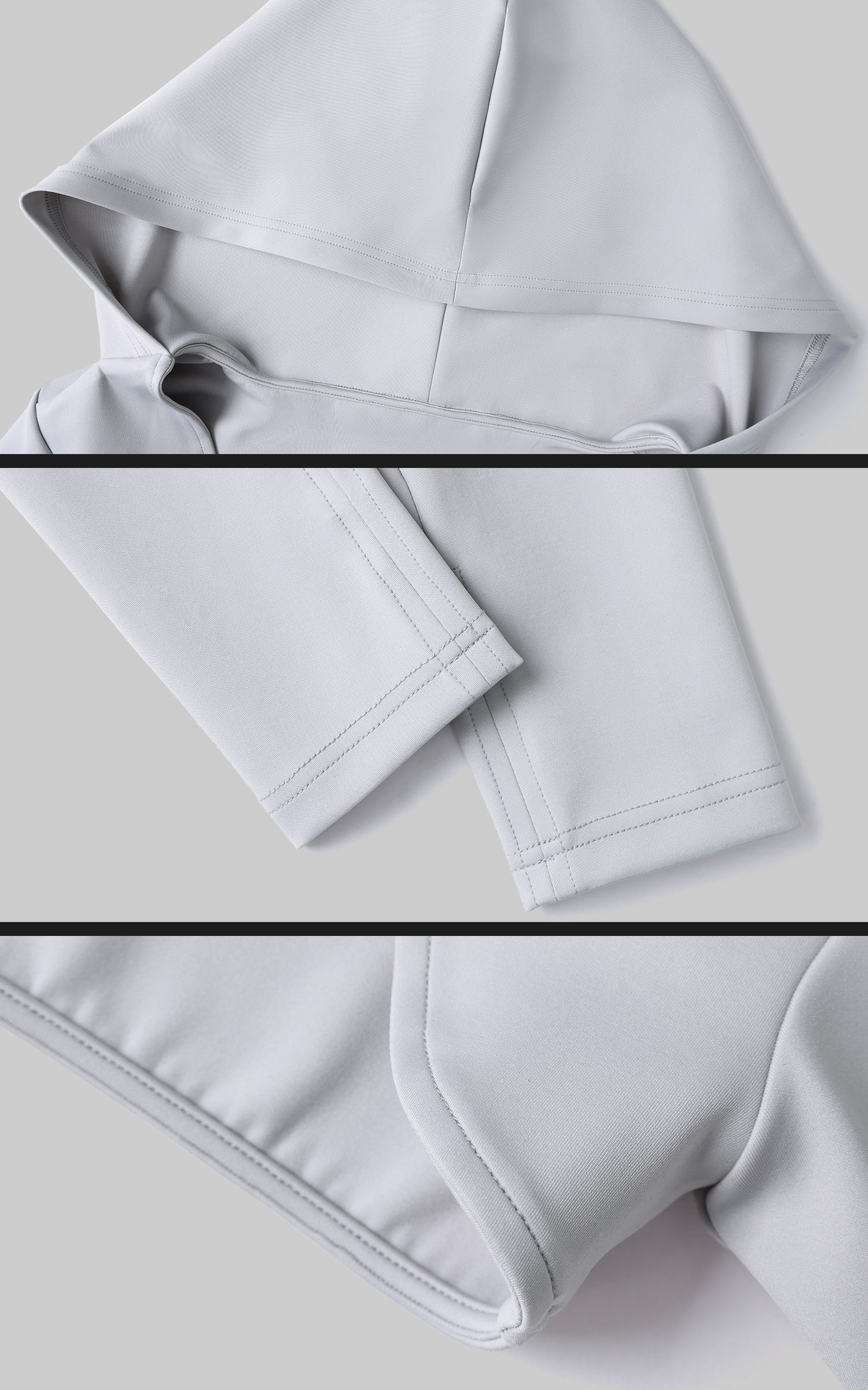 Rase le sol Hooded Cardigan, Tank Top and Fishtail Skirt Set - PINKPARKS