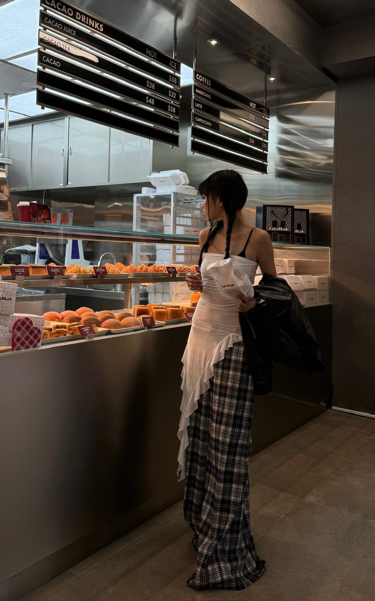 WARDEN EDGE Asymmetric Ruffle Dress - PINKPARKS