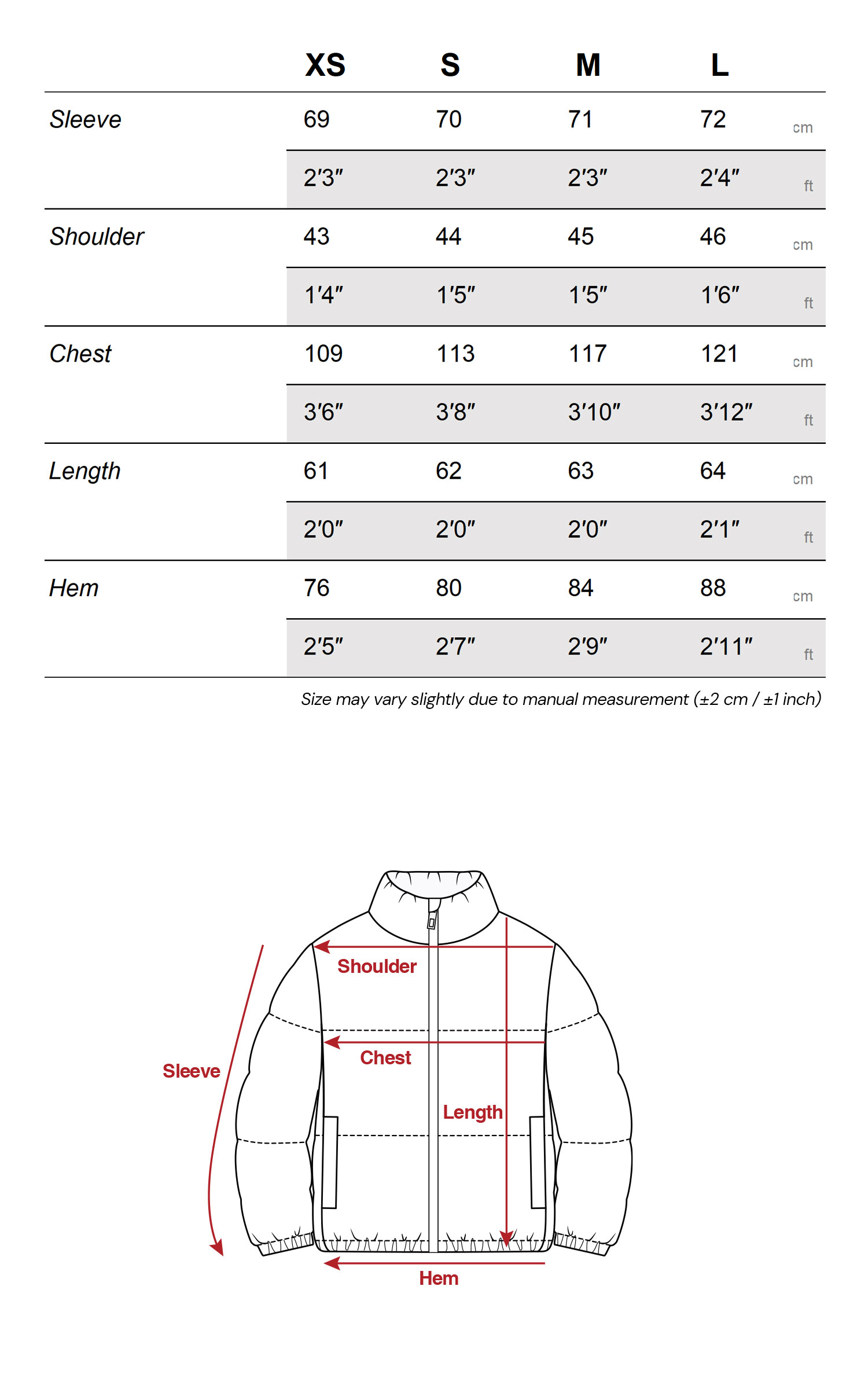 WARDEN EDGE Cropped Fur Collar Down Jacket
