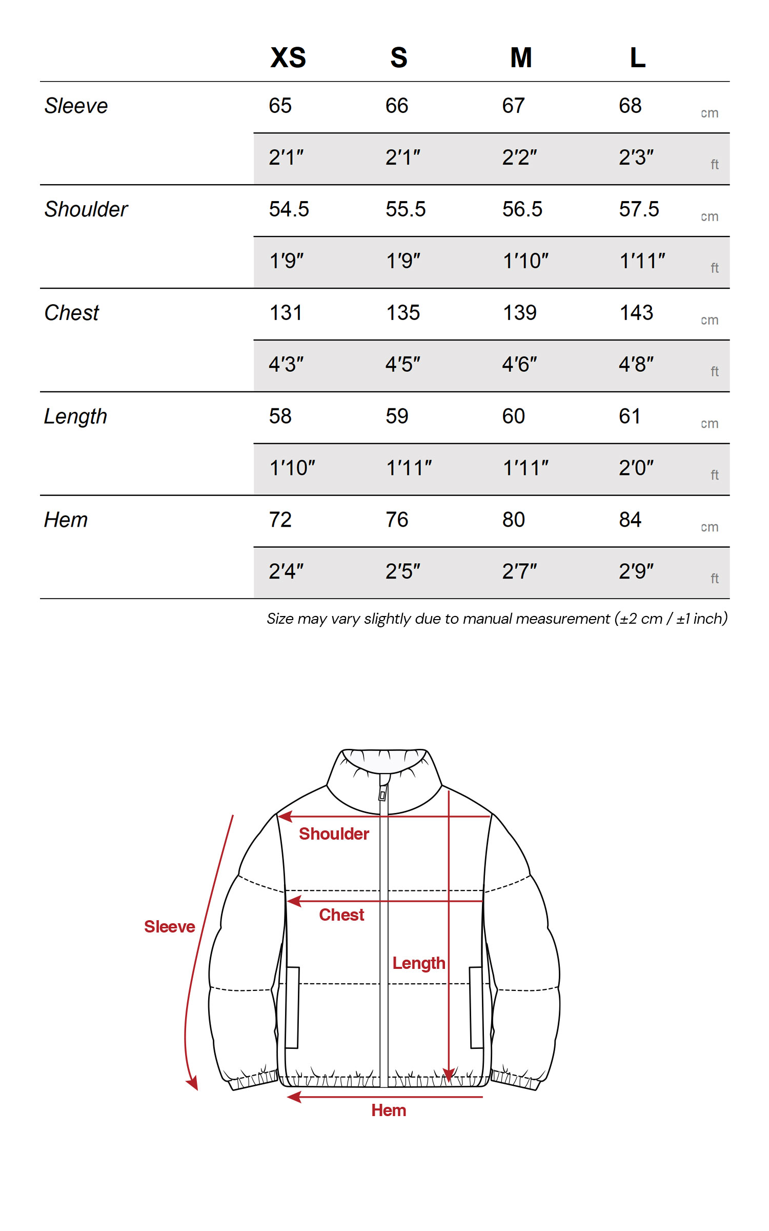 WARDEN EDGE フェイクファー襟のクロップドダウンジャケット