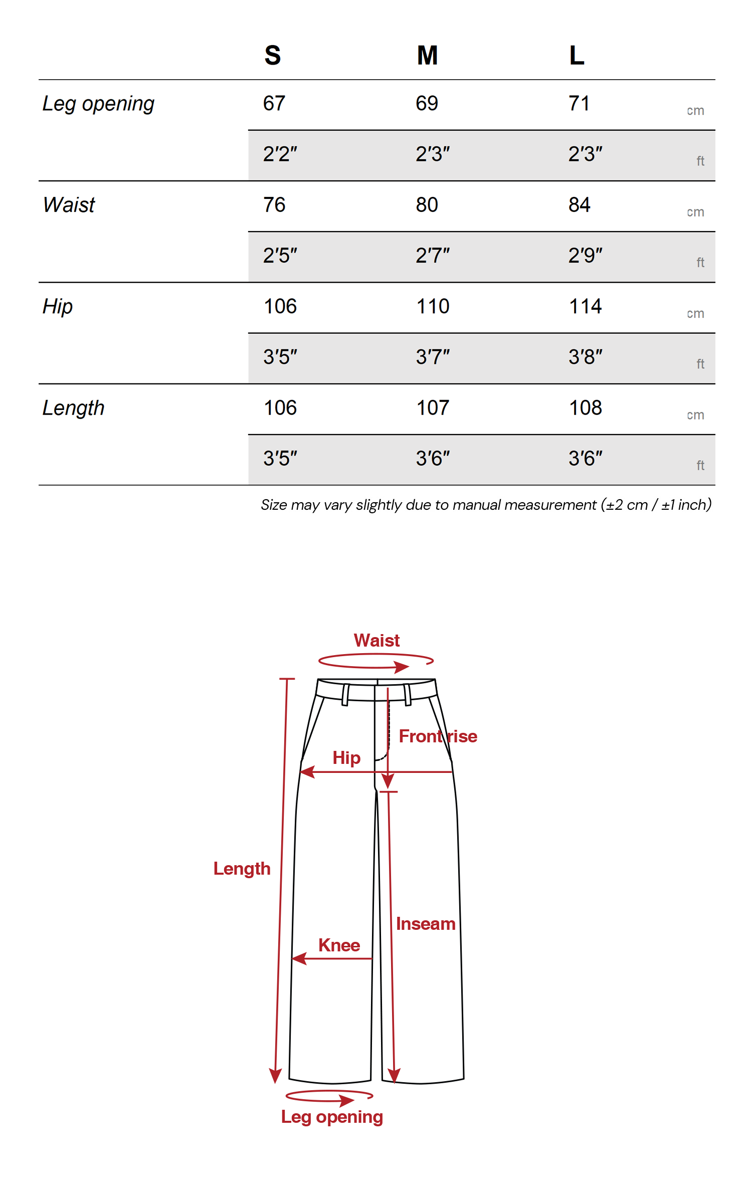 Rase le sol ユーティリティジャケットとワイドレッグカーゴパンツセット