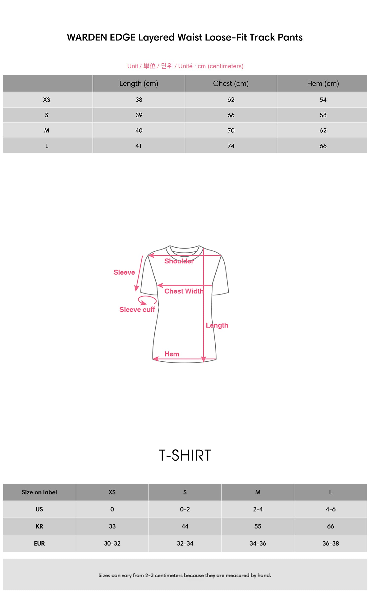 WARDEN EDGE Layered Waist Loose-Fit Track Pants - PINKPARKS