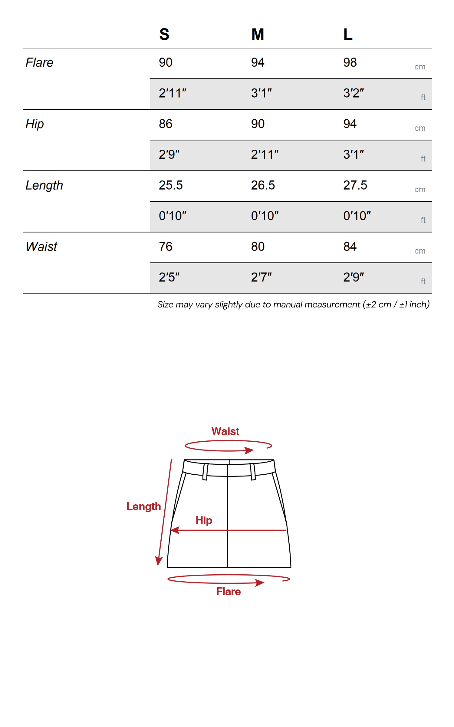 ROVENTE レイヤード長袖トップとフィットミニスカートの2点セット