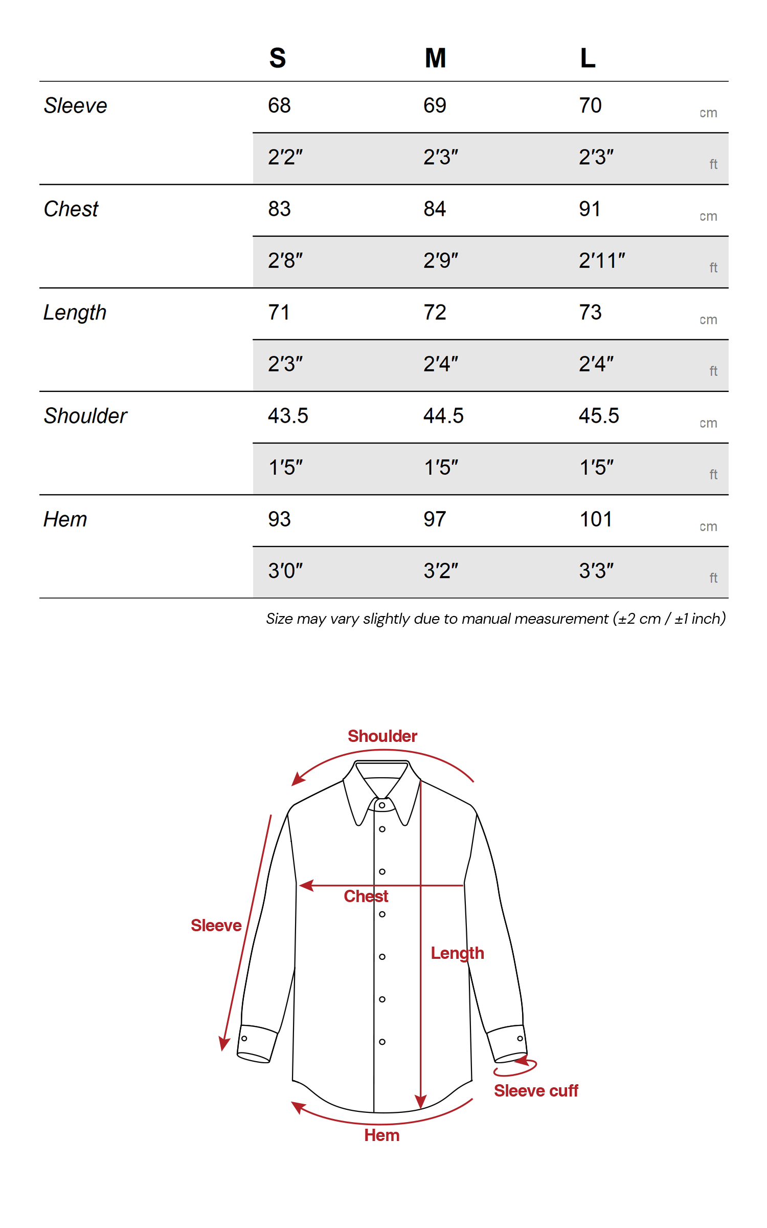 Rase le sol フィッテッドピンストライプロングスリーブシャツ