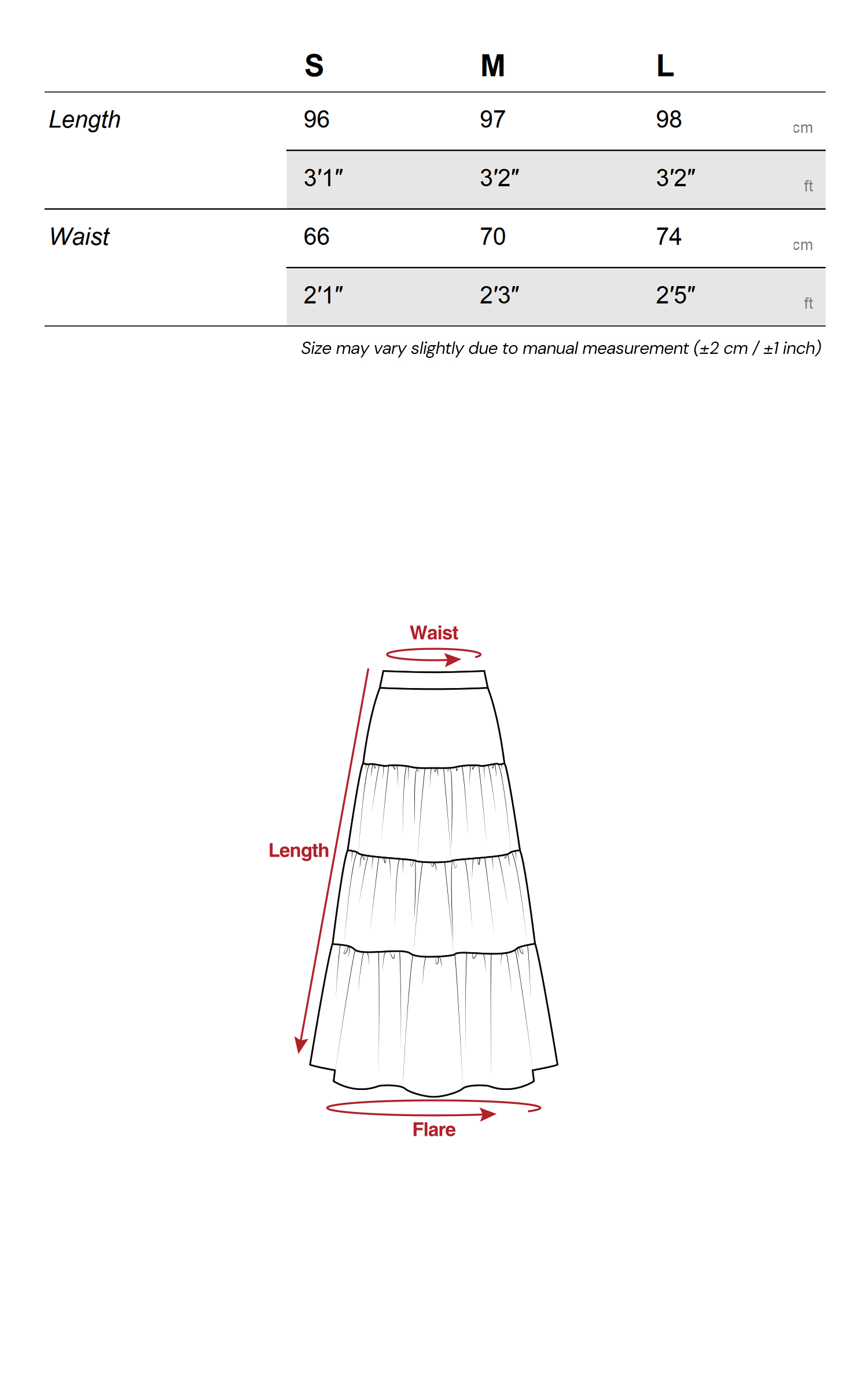 Rase le sol リボン付きフリルバルーンスカート