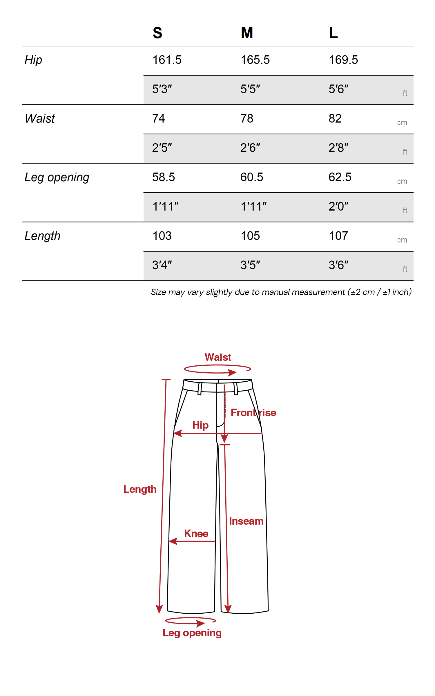 ハイウエストプリーツワイドパンツ
