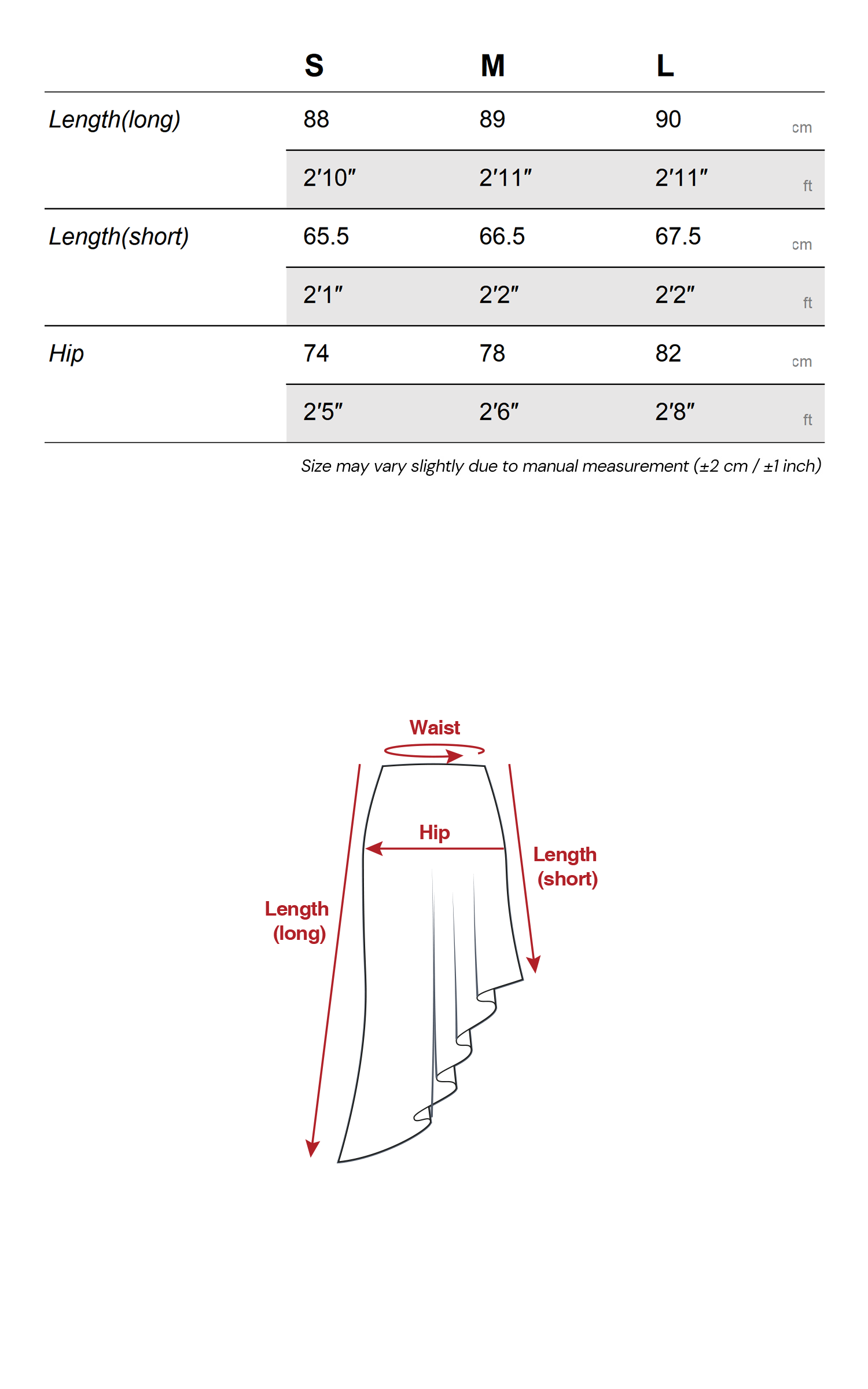 IAMXIAA アシンメトリックルーシュミディスカート