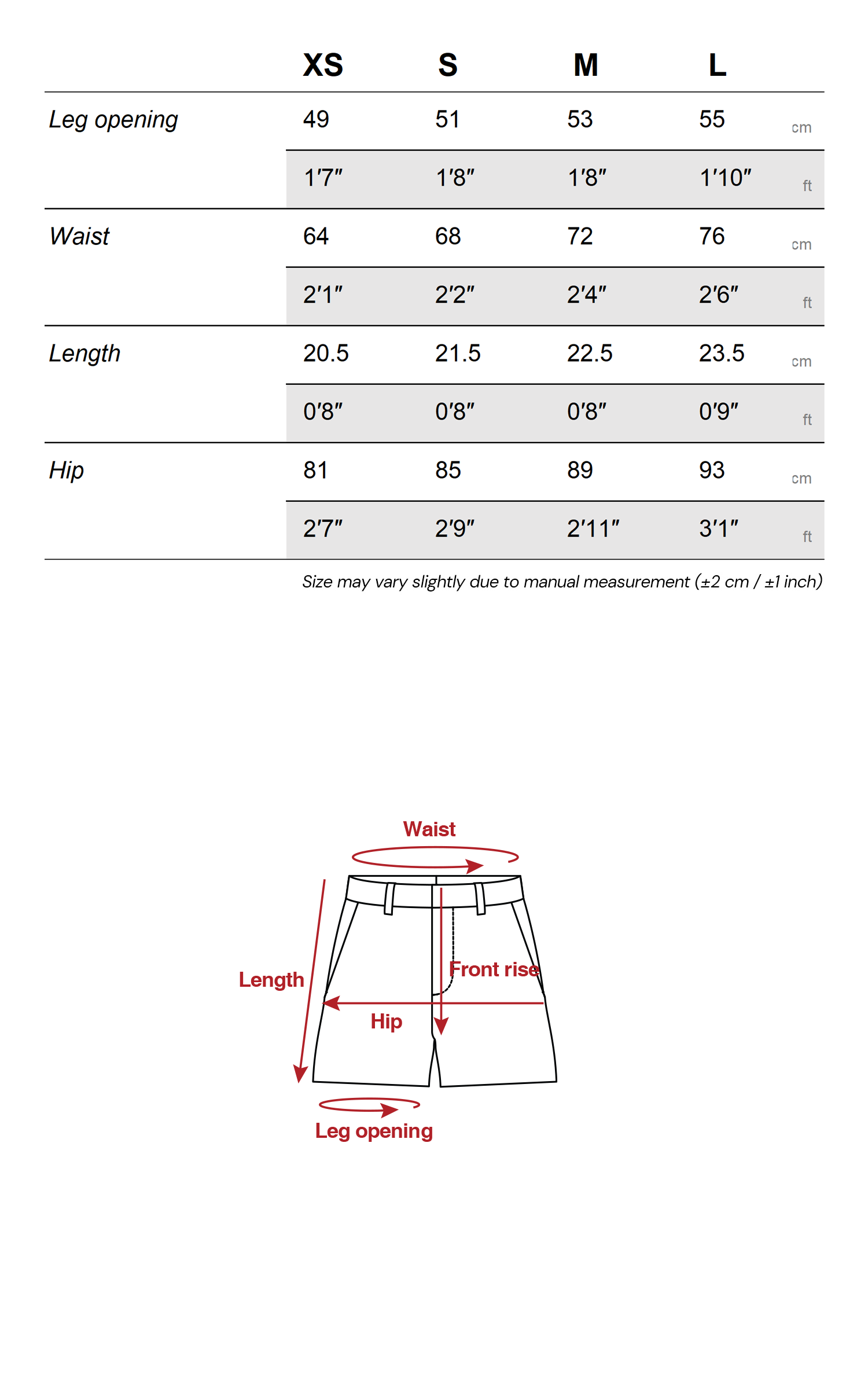 WARDEN EDGE デコンストラクテッド ローライズ テーラード ショーツ