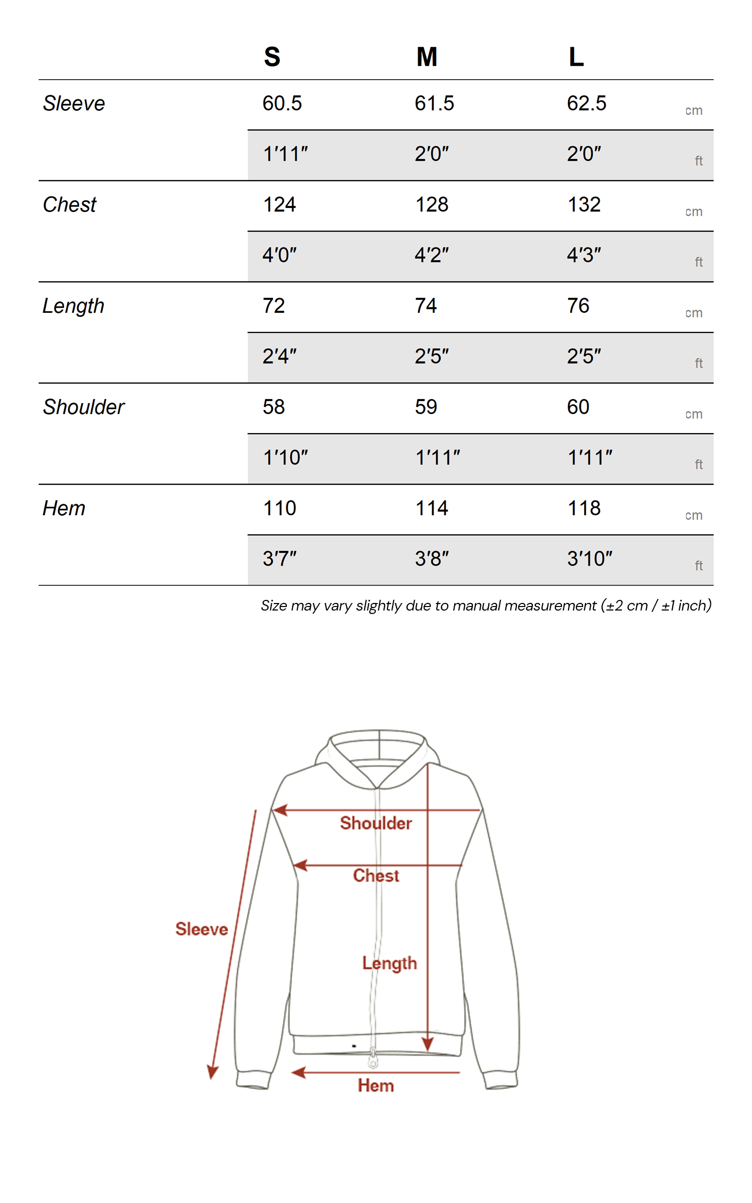 Rase le sol オーバーサイズケーブルニットフーディーカーディガン