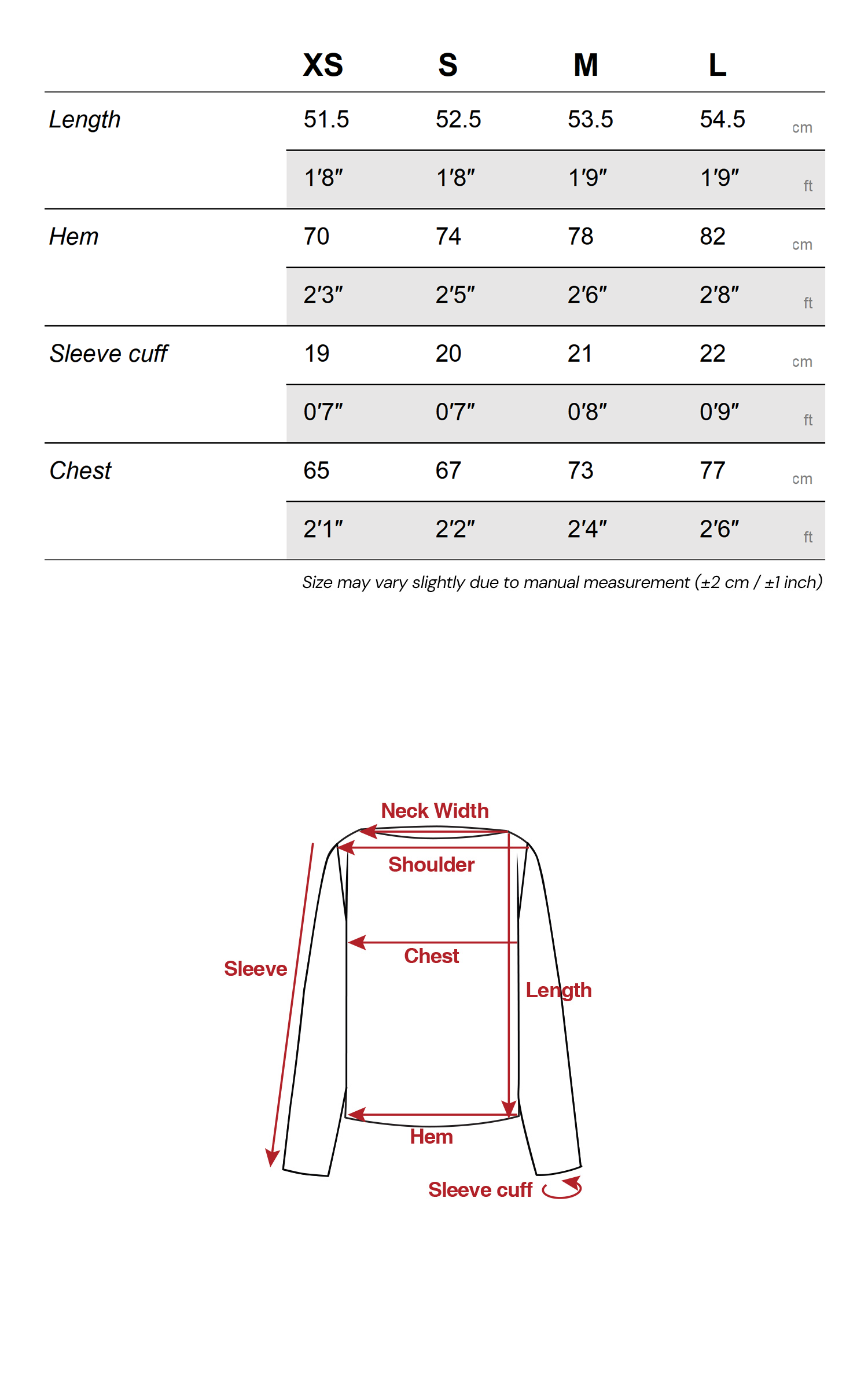 アシンメトリーネック フィット長袖Tシャツ