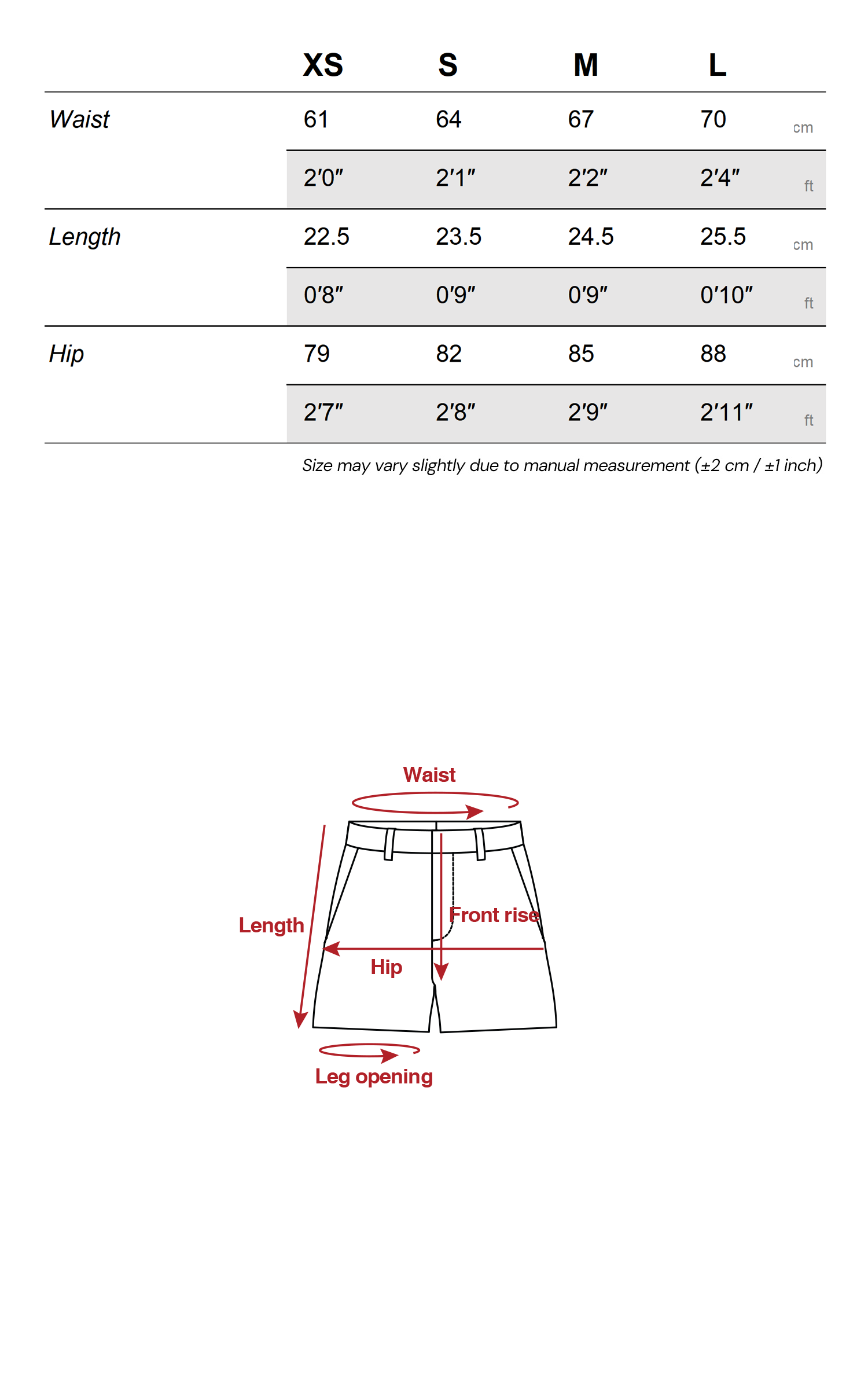 WARDEN EDGE ケーブルニットショーツ