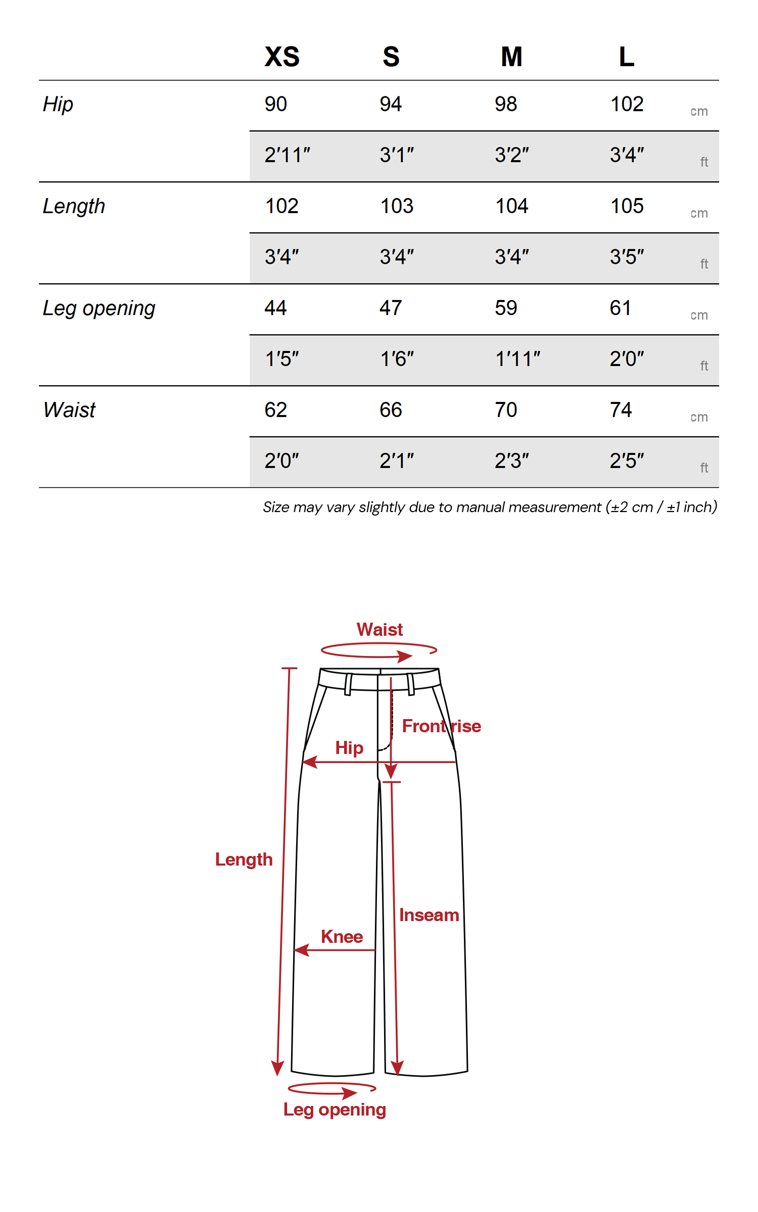 WARDEN EDGE ワイドレッグユーティリティスウェットパンツ