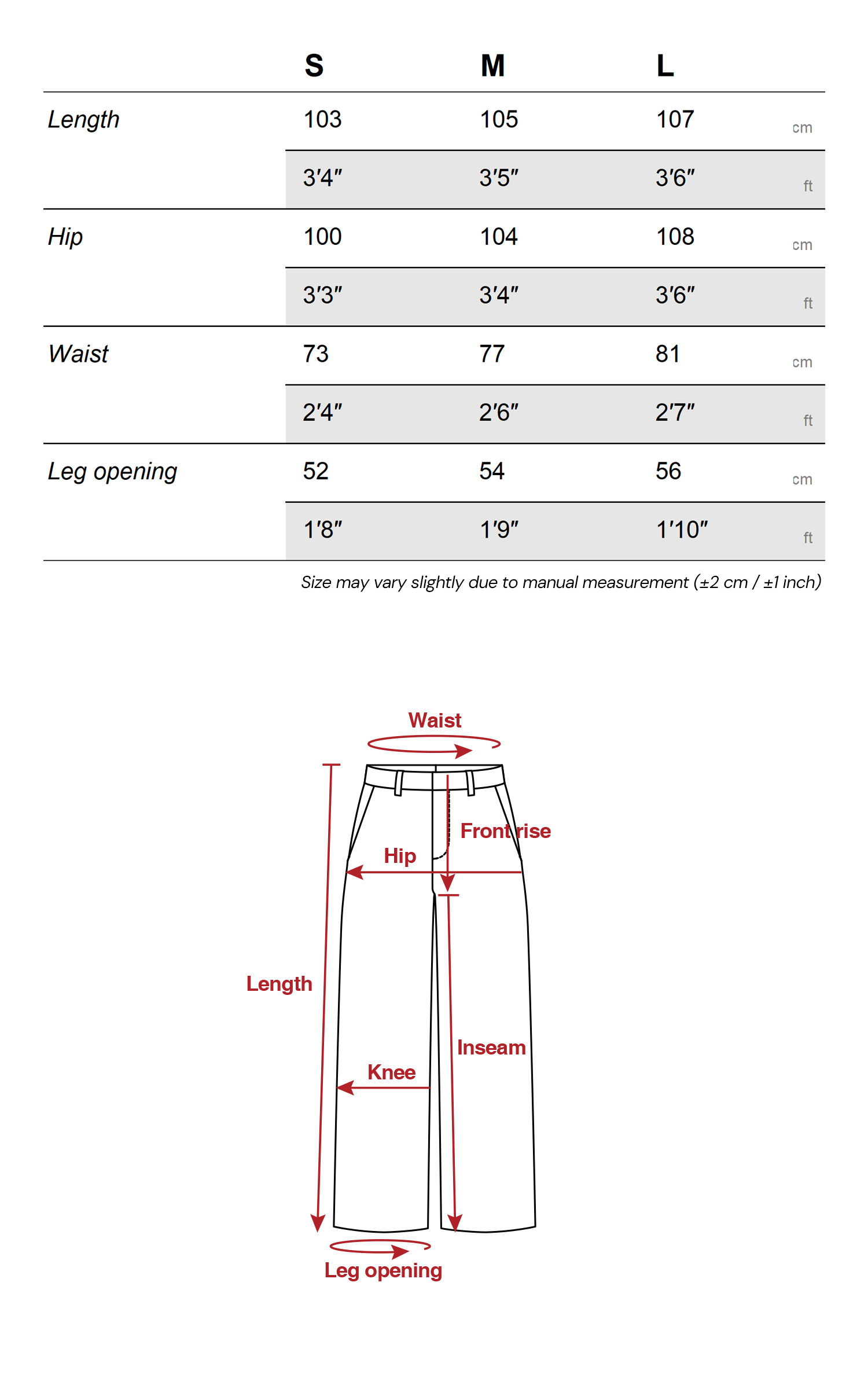 IAMXIAA カーブパネルステッチ付きのストラクチャードワイドレッグデニムパンツ